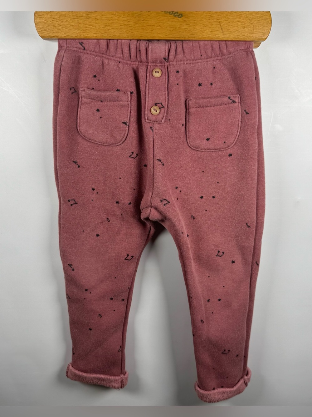 Zara Girls 2-3Y Mauve Sweatpants Joggers Loungewear Kidcore Comfy Casual Cozy